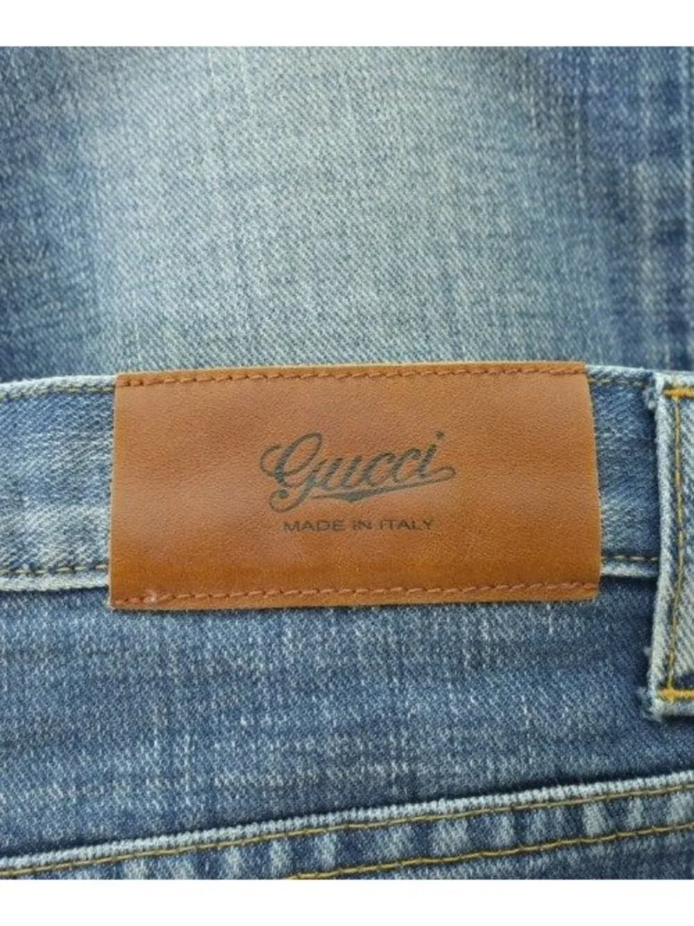 Gucci Denim Pants Blue